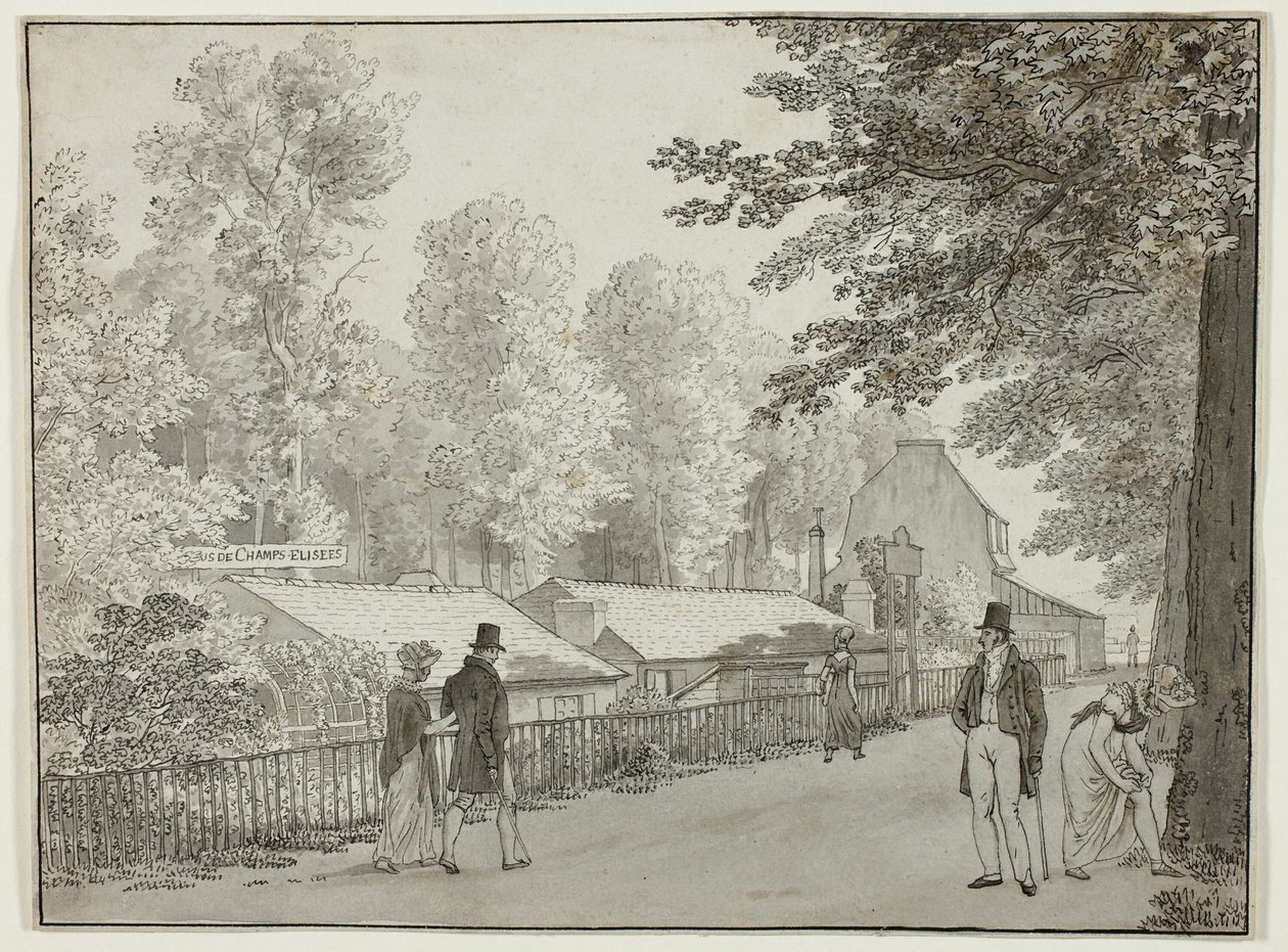 Relais, Avenue des Champs-Élysées, Paris (forrest); Scene fra Odysseus