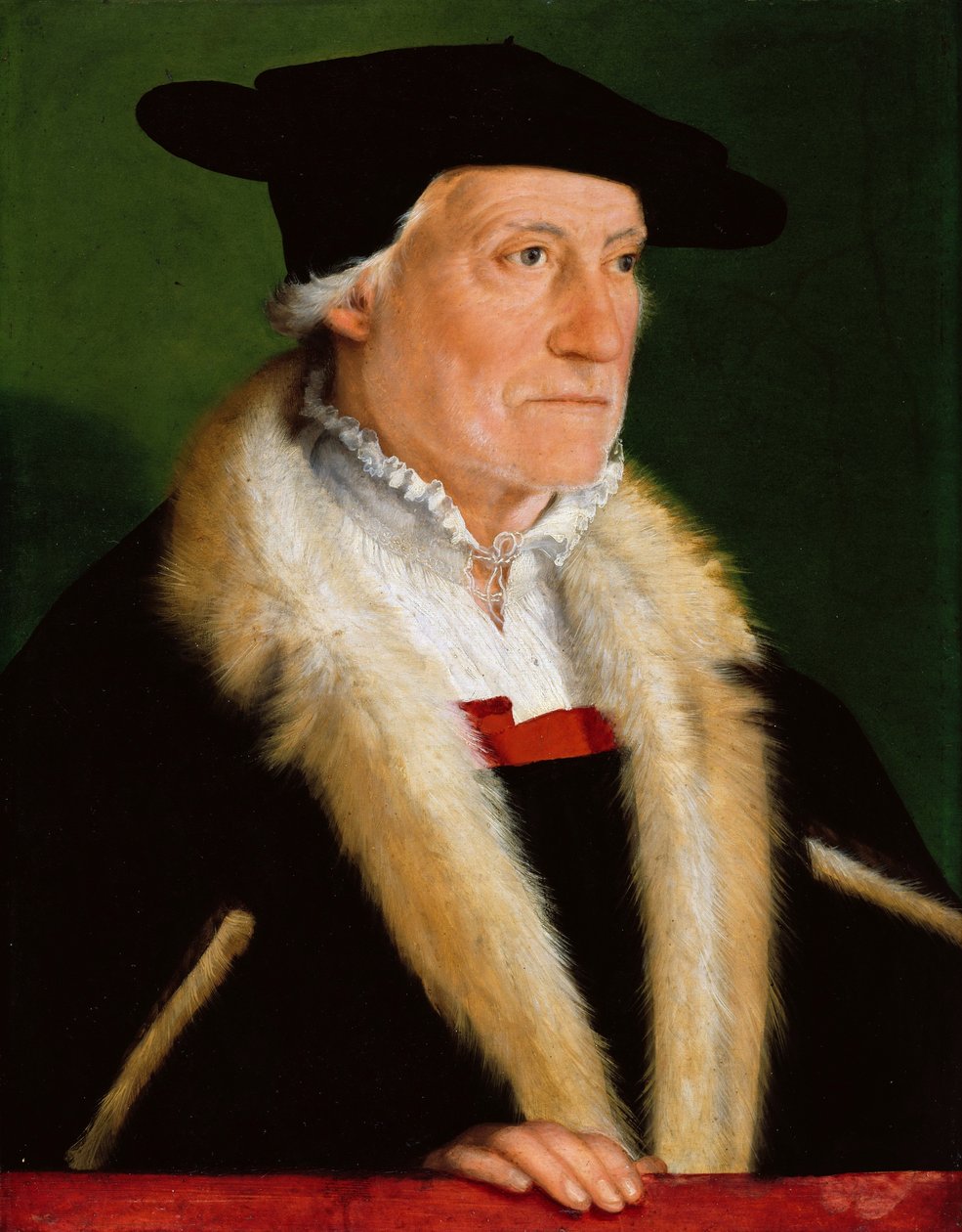 Tysk: Der Kosmograph Sebastian Münster (1489-1552) Kosmografen Sebastien Münster af Christoph Amberger