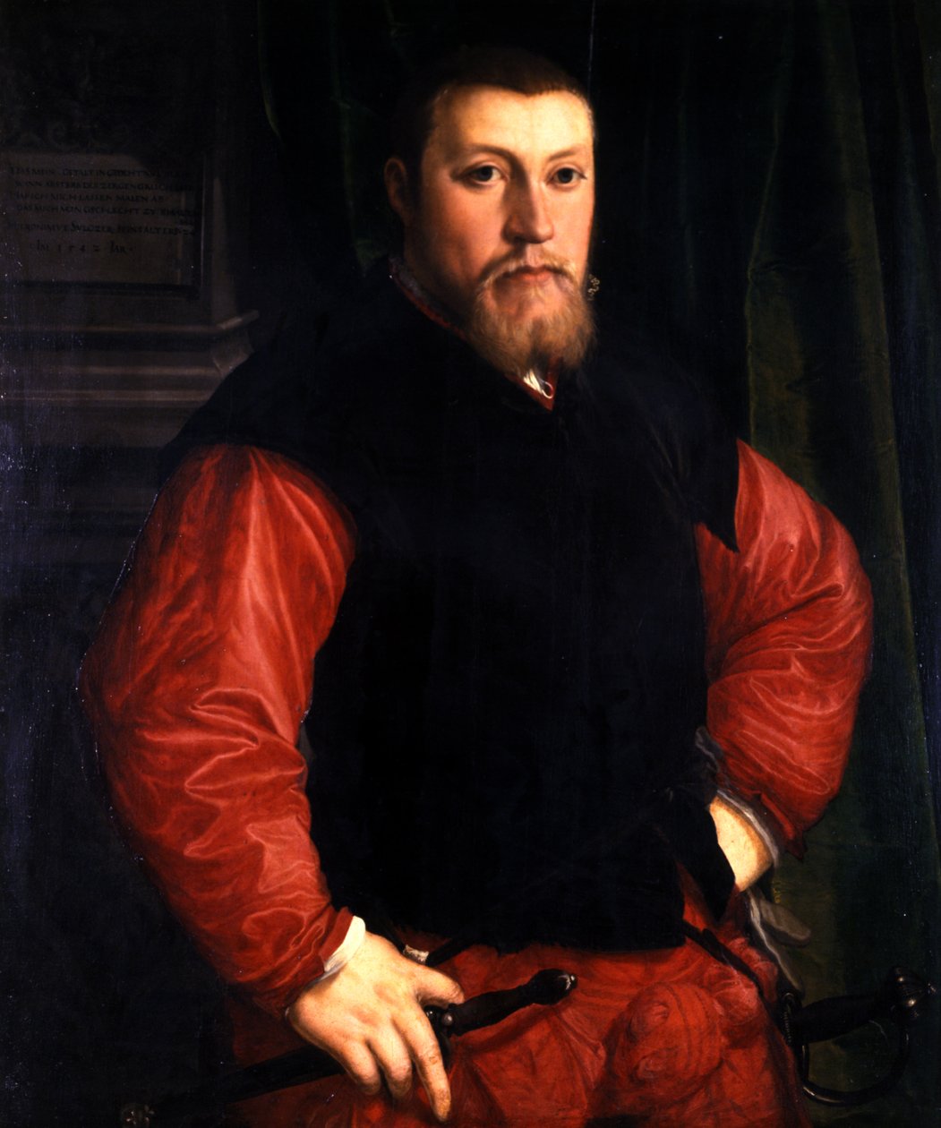 Jerome Sulczer, 1542 af Christoph Amberger