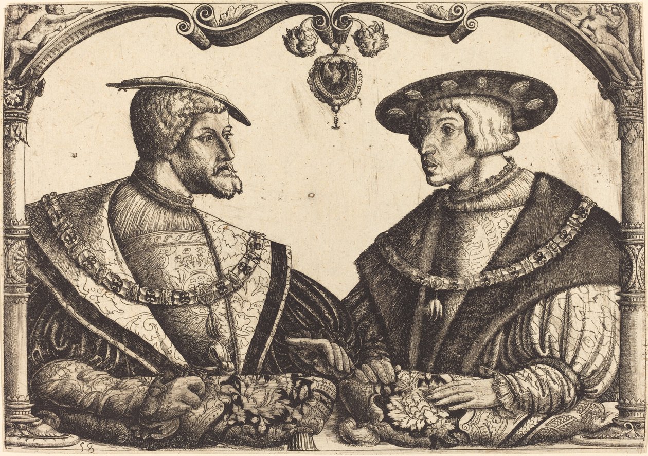 Kejser Karl V og Ferdinand I af Christoph Bockstorfer