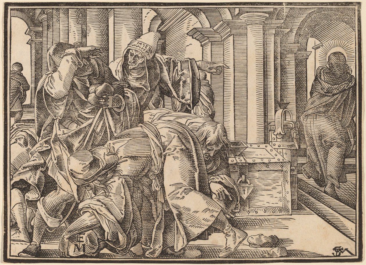 Kristus fortæller sine disciple om den sidste dom af Christoph Murer