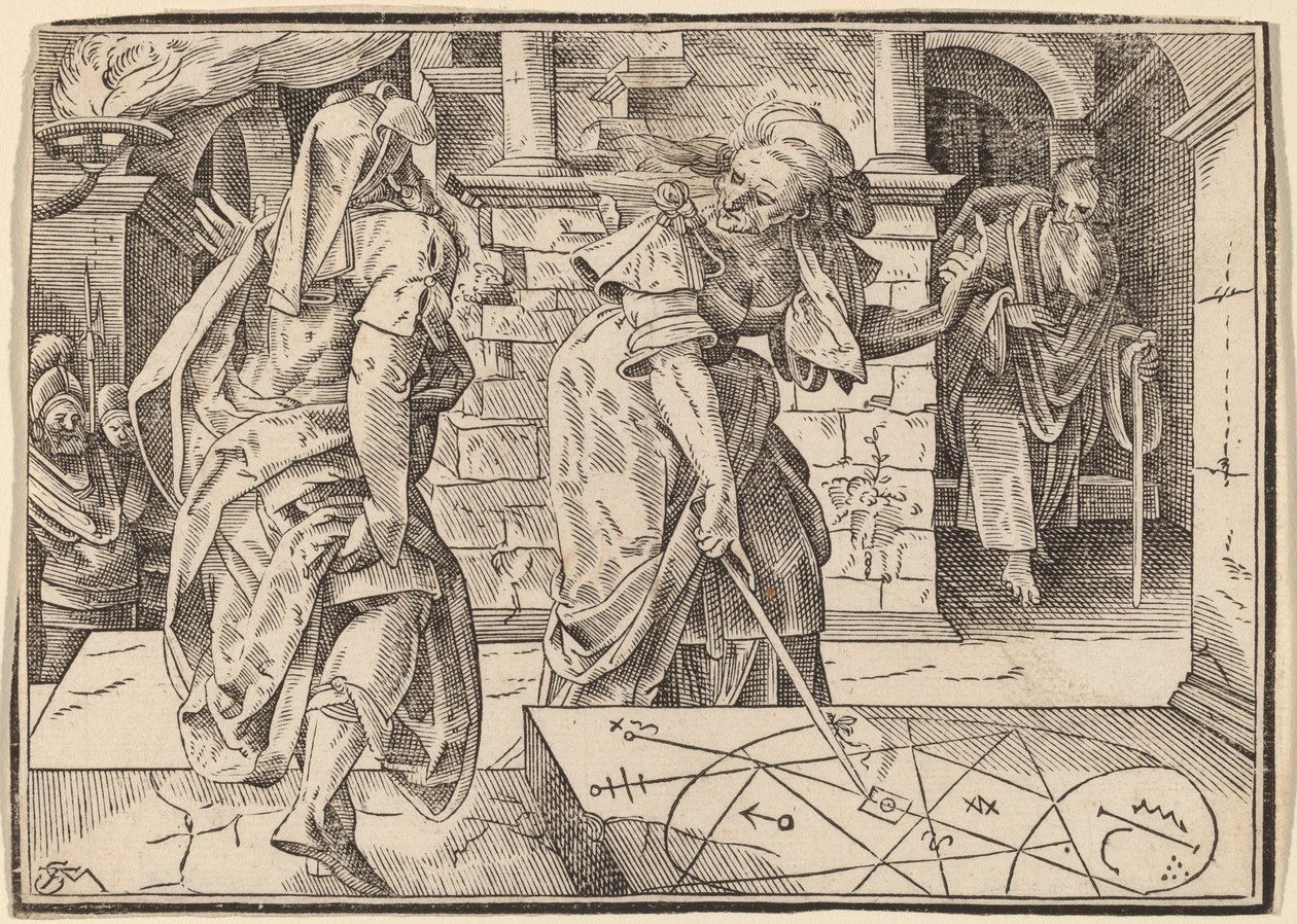 Kristus fortæller sine disciple om den sidste dom af Christoph Murer