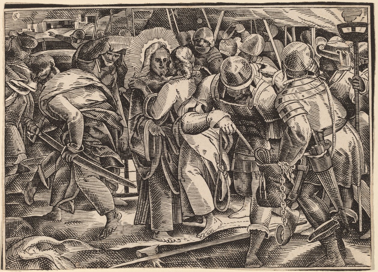 Kristus fortæller sine disciple om den sidste dom af Christoph Murer