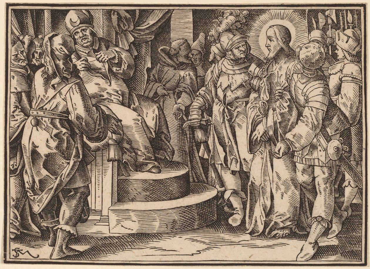 Kristus fortæller sine disciple om den sidste dom af Christoph Murer
