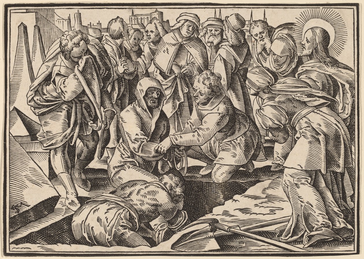 Kristus fortæller sine disciple om den sidste dom af Christoph Murer