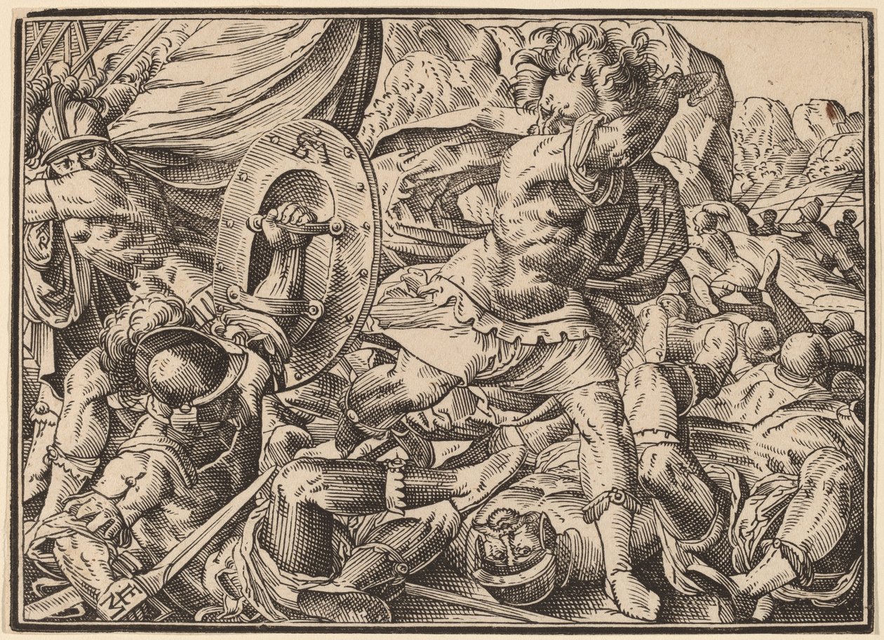 Kristus fortæller sine disciple om den sidste dom af Christoph Murer