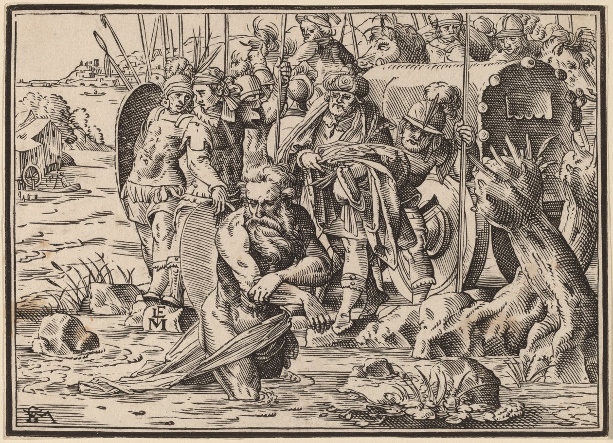 Sankt Jakobs martyrium (?) af Christoph Murer