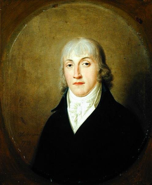 Portræt af en herre, 1799 af Christoph Suhr