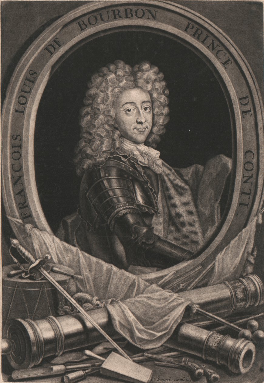 Francois Louis De Bourbon, Prins af Conti af Christoph Weigel