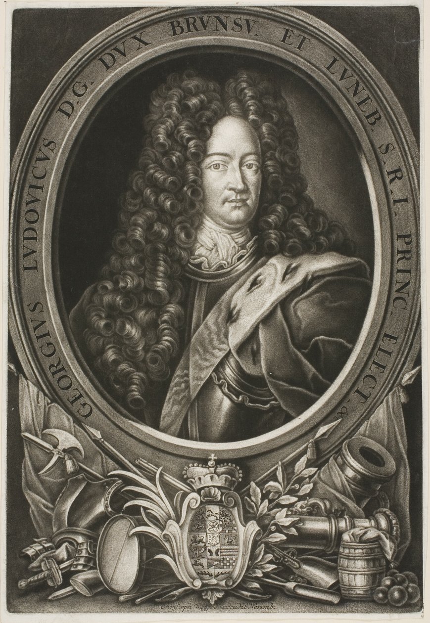 Georg Ludwig, hertug af Braunschweig af Christoph Weigel