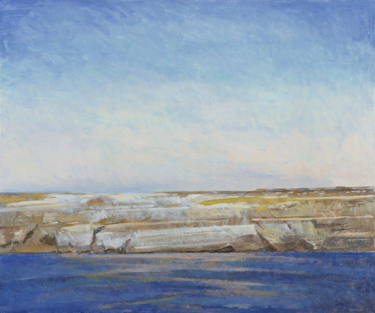 Kystlinje, Gozo af Christopher Glanville