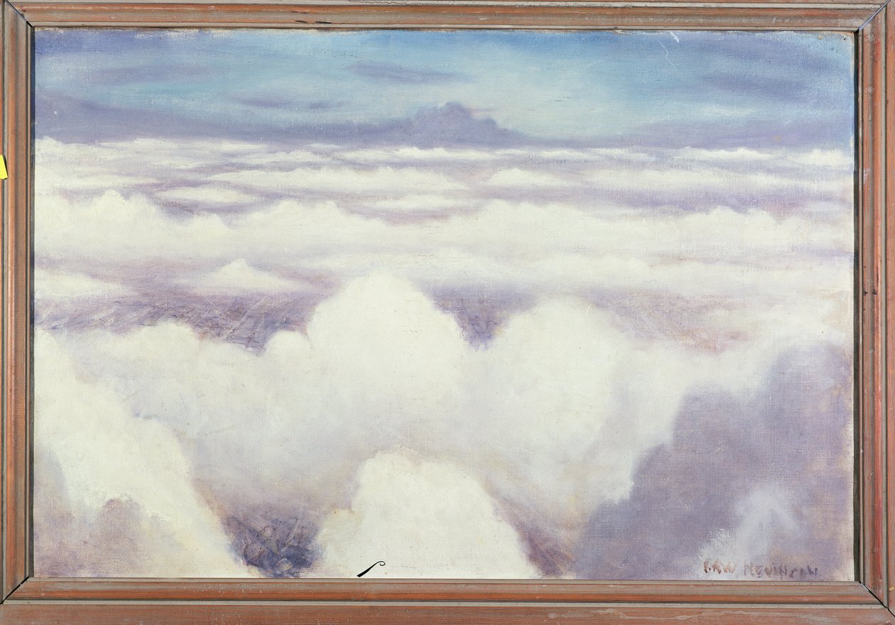 Luftfoto, sandsynligvis over Flandern af Christopher Richard Wynne Nevinson