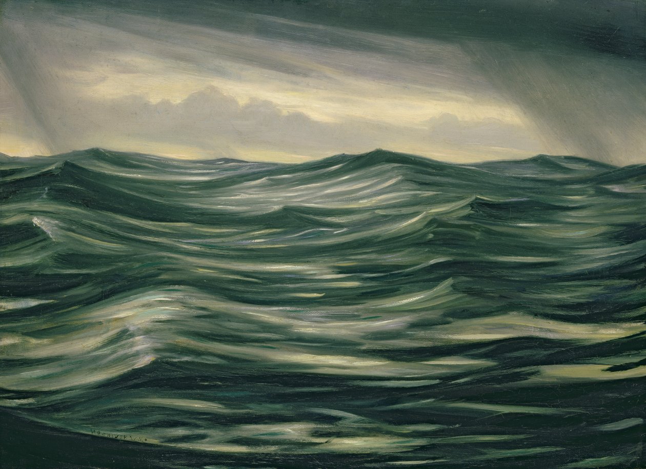 Havet af Christopher Richard Wynne Nevinson
