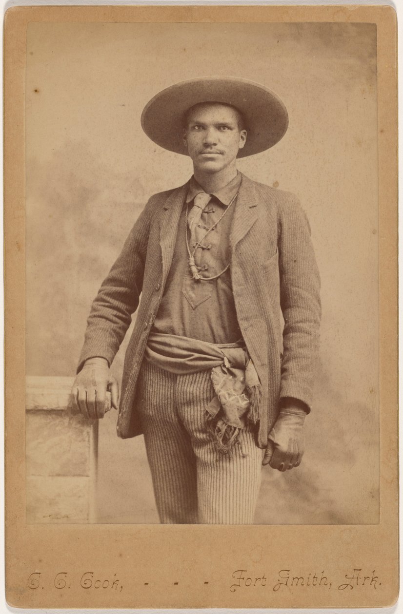 Portræt af en mand, ca. 1880 (foto) af Christopher C. Cook