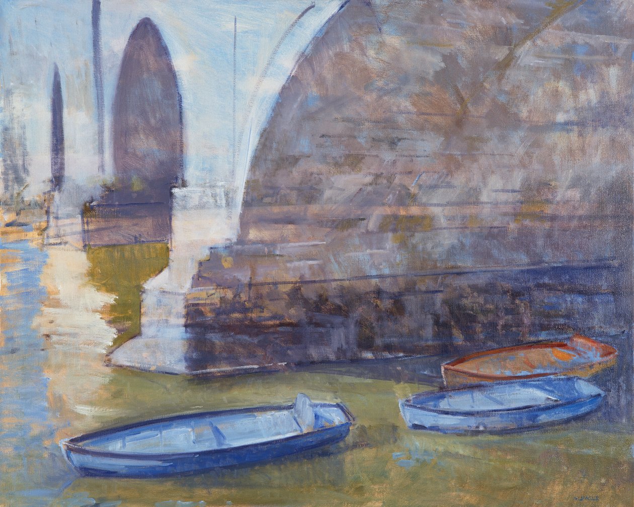 Richmond Bridge af Christopher Glanville