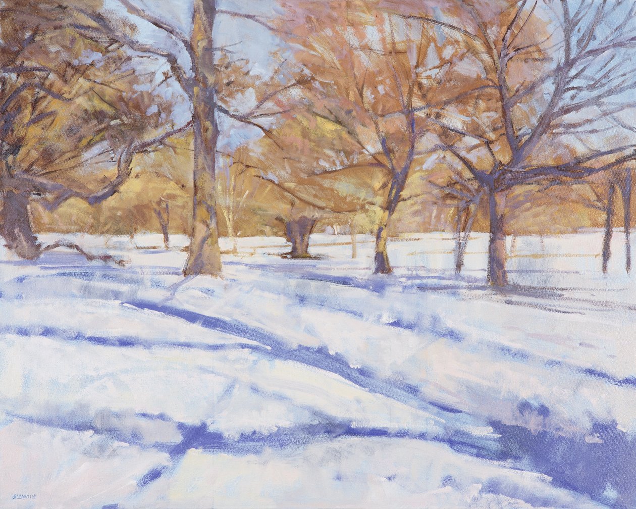 Vinter, Richmond Park af Christopher Glanville