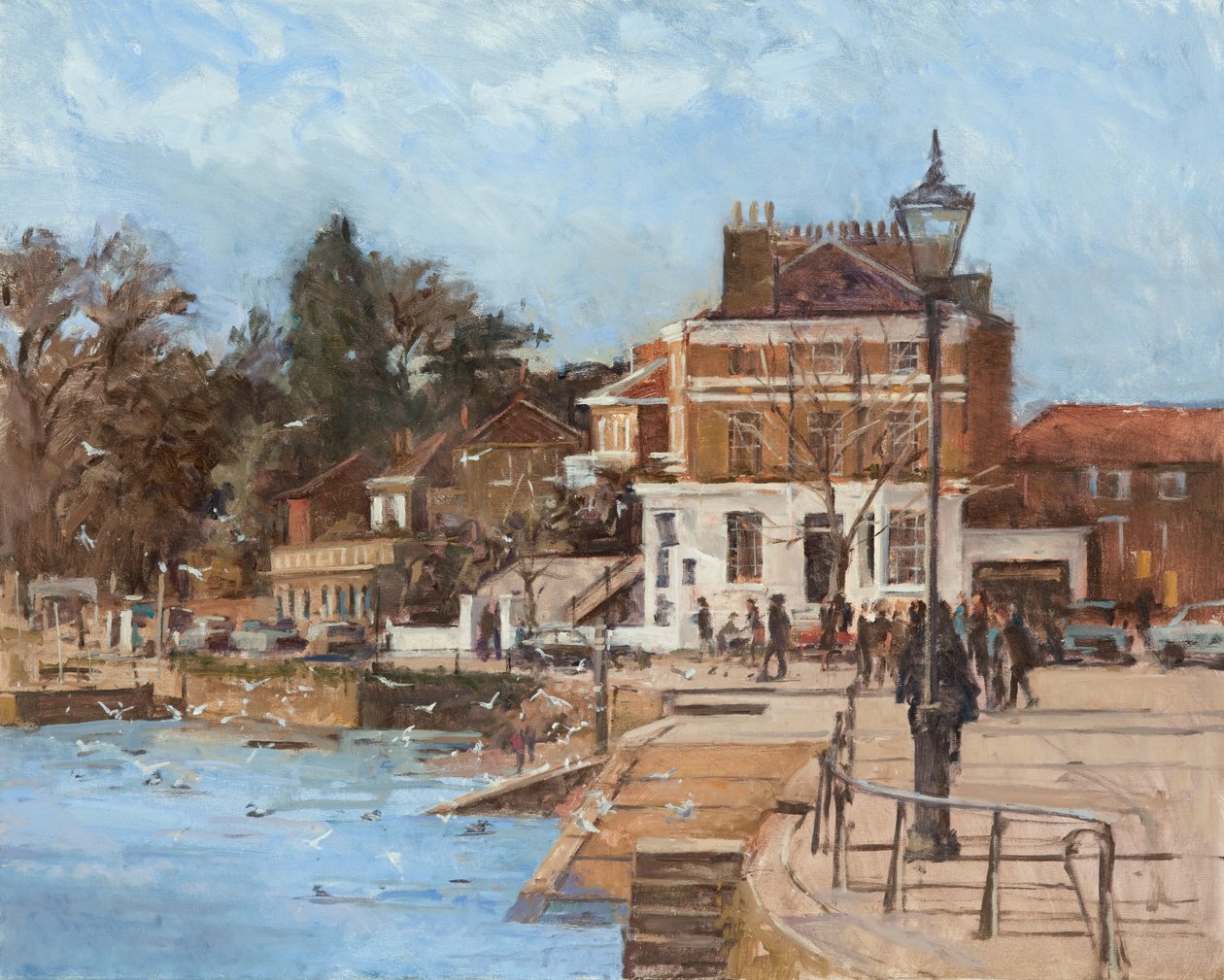 Winter Walkers Richmond af Christopher Glanville