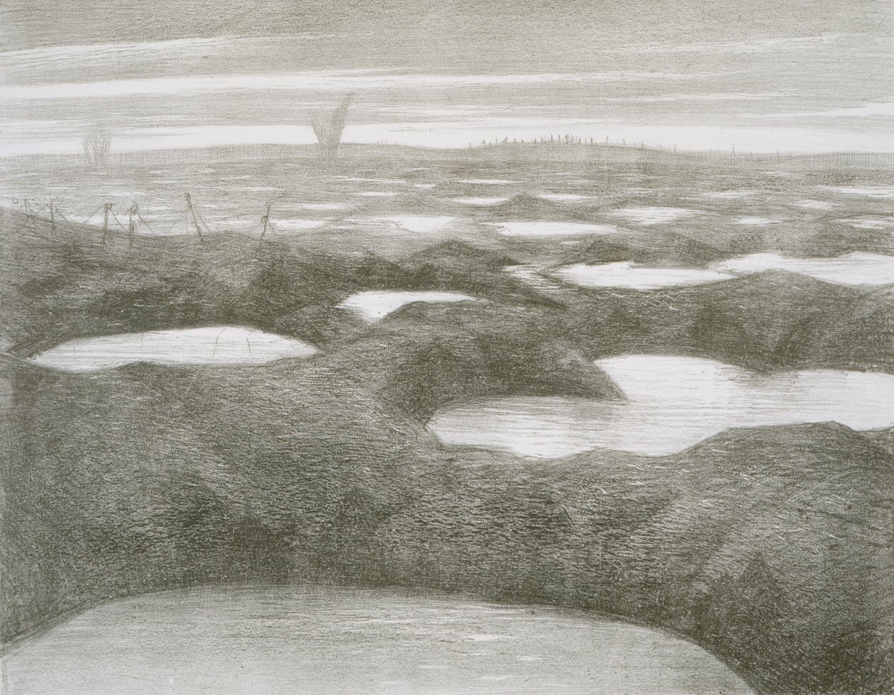 Efter et skub, 1918 af Christopher Richard Wynne Nevinson