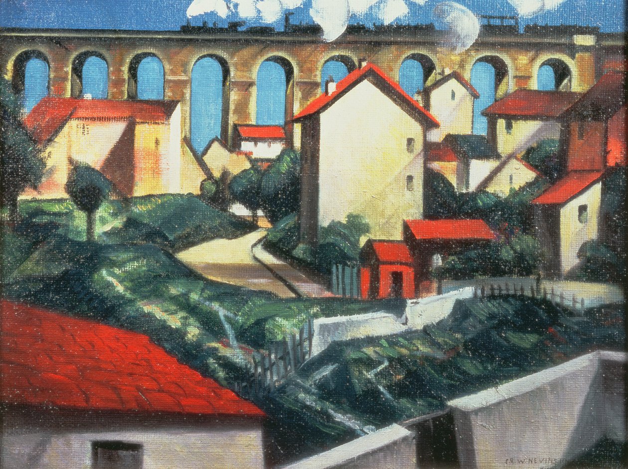 Viadukten af Christopher Richard Wynne Nevinson