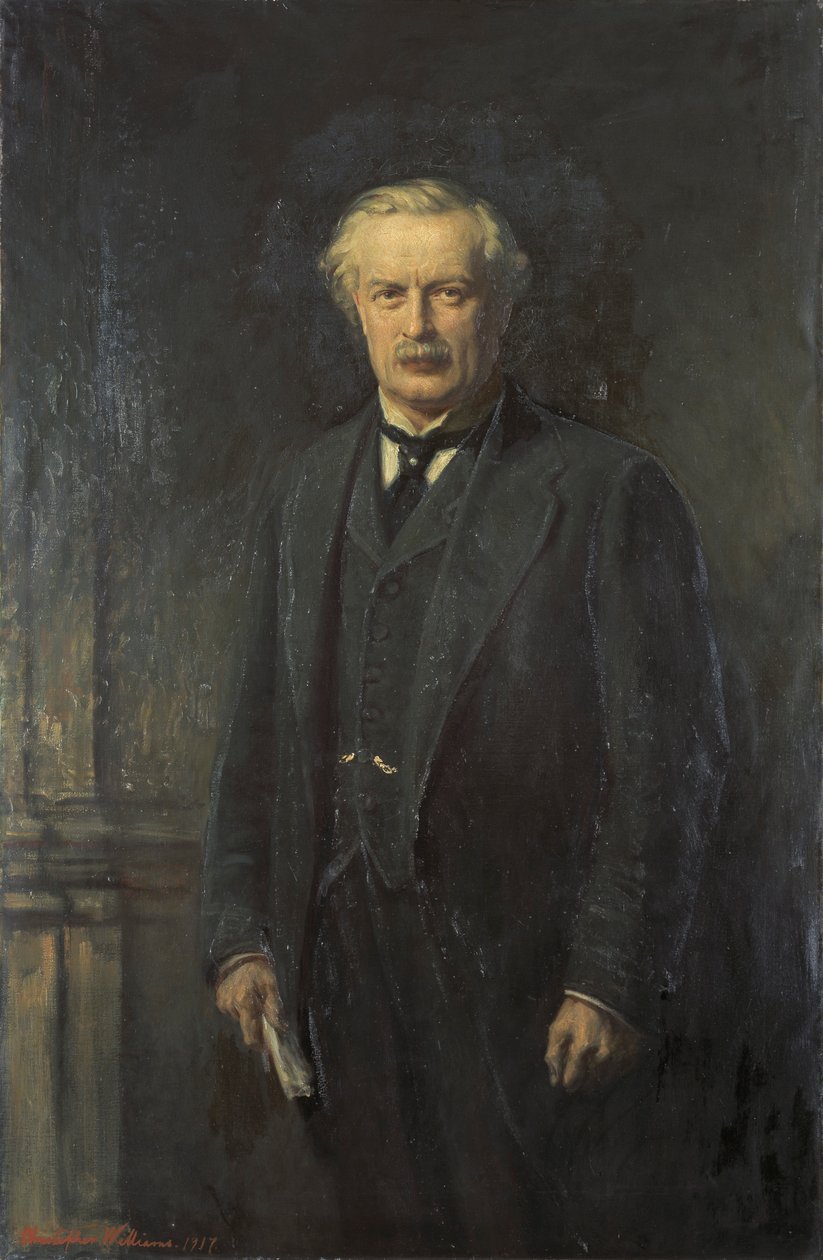 David Lloyd George 1863-1945, c1917. af Christopher Williams