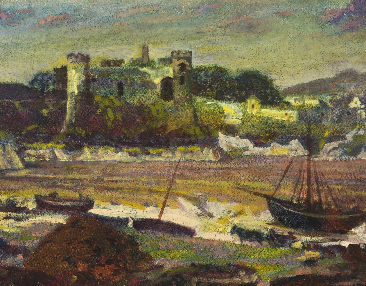 Laugharne Castle, Carmarthenshire af Christopher Williams