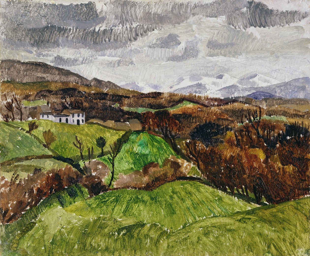 Cumberland Landskab af Christopher Wood