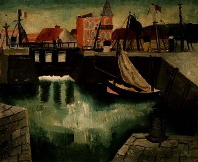 Havn, Dieppe af Christopher Wood
