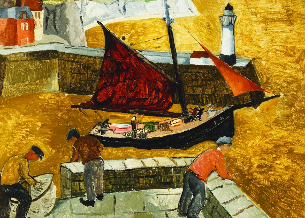 Musehul, Cornwall af Christopher Wood