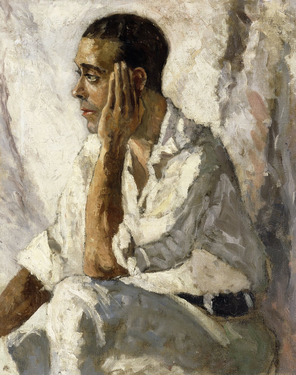 Portræt af J.A. Gandarillaer af Christopher Wood