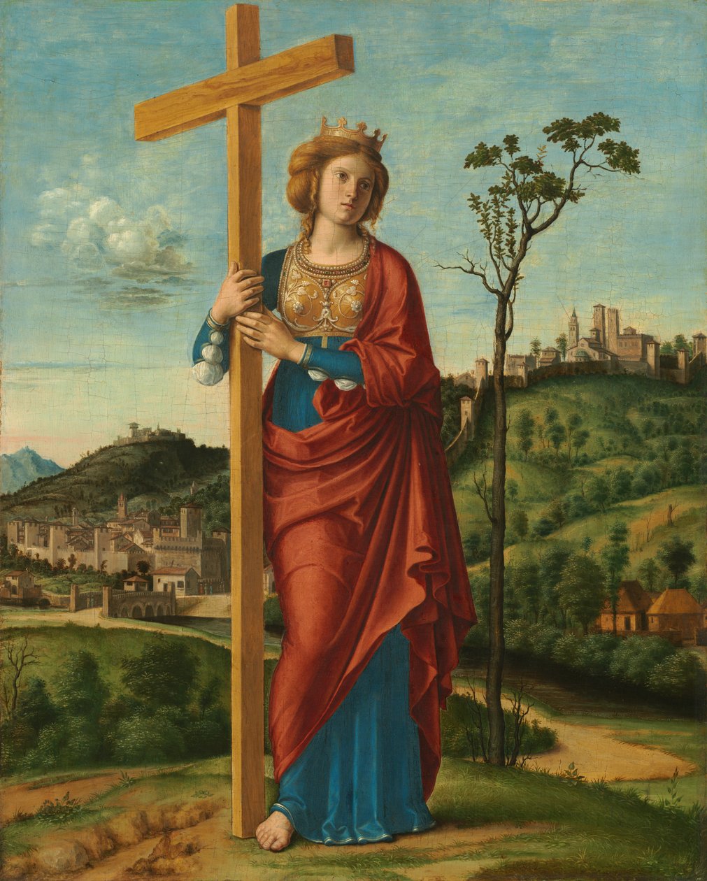 Helena af Konstantinopel af Cima da Conegliano