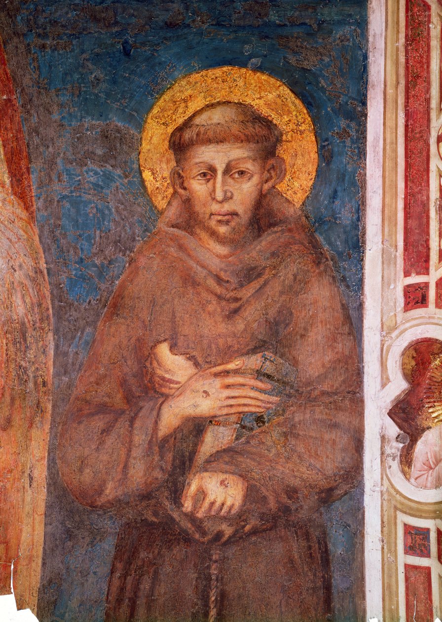 St. Francis (oplysning om 440729) af Giovanni Cimabue