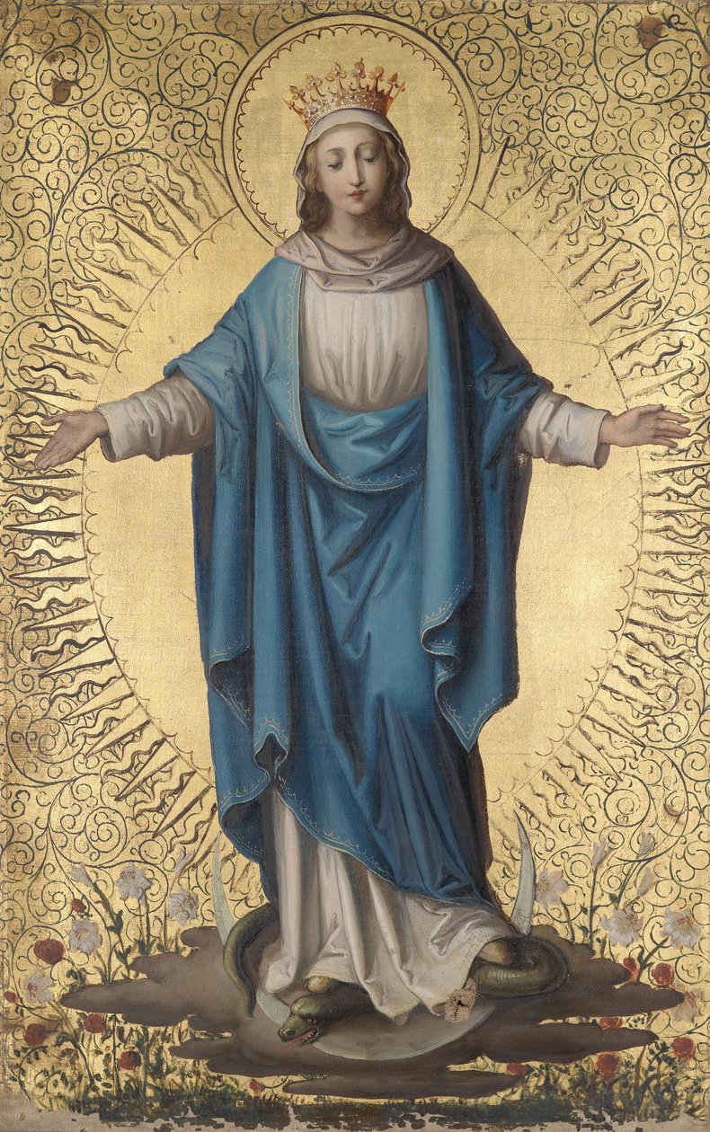 Mondsichelmadonna af Leopold Kupelwieser