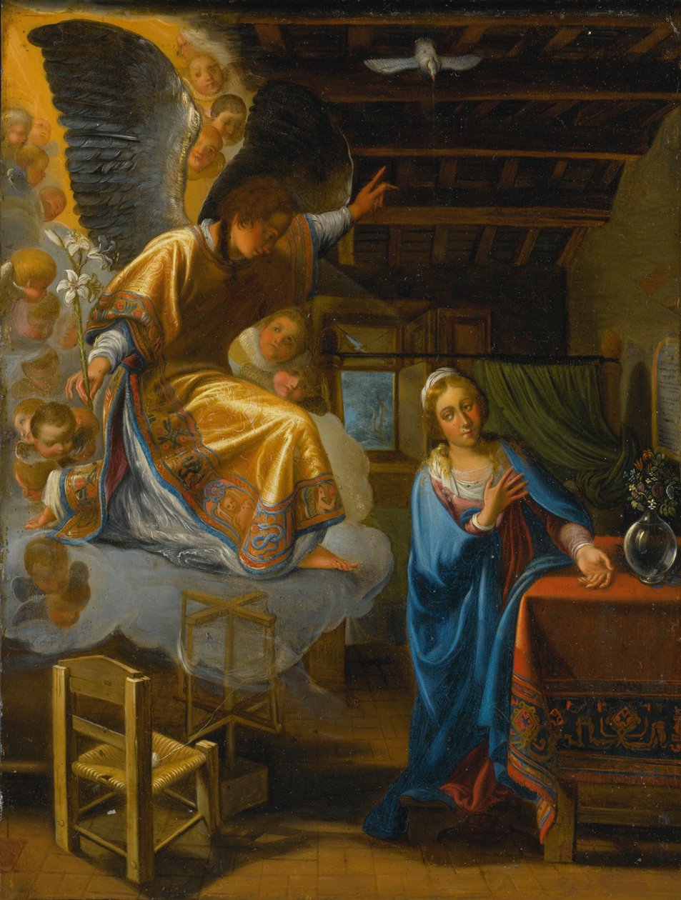 Bebudelse af Circle of Adam Elsheimer