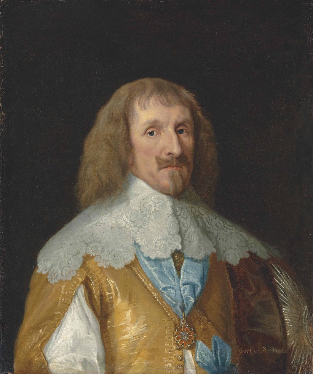 Portræt af Philip Herbert, 4. jarl af Pembroke af Circle of Anthony van Dyck