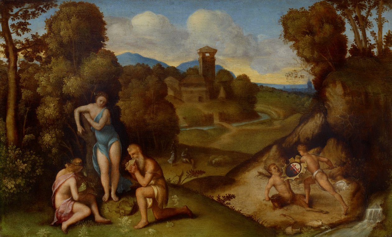 Allegori af circle of Giorgione