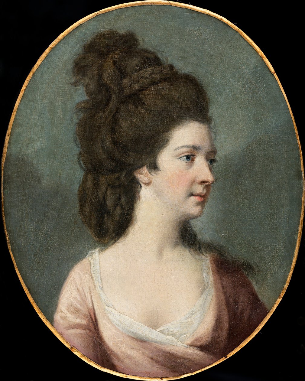 Miss The Touch, c1750-c1802 af Circle of Romney