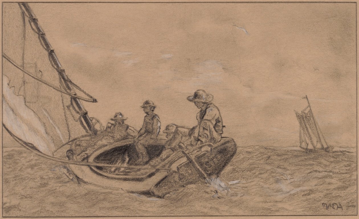 Bringer op af Circle of Winslow Homer