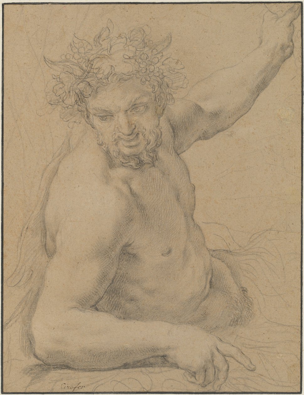 Hvilende faun af Ciro Ferri