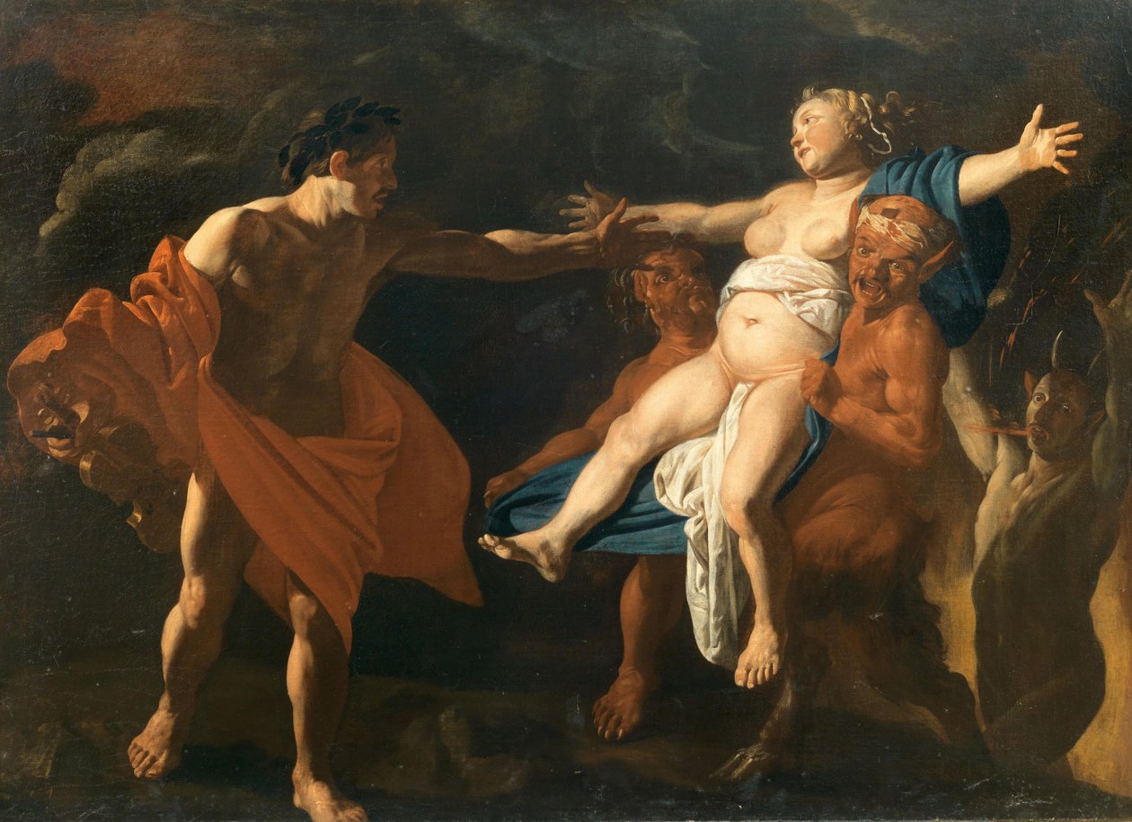 Orfeus og Eurydike. af Claes Cornelisz. Moeyaert