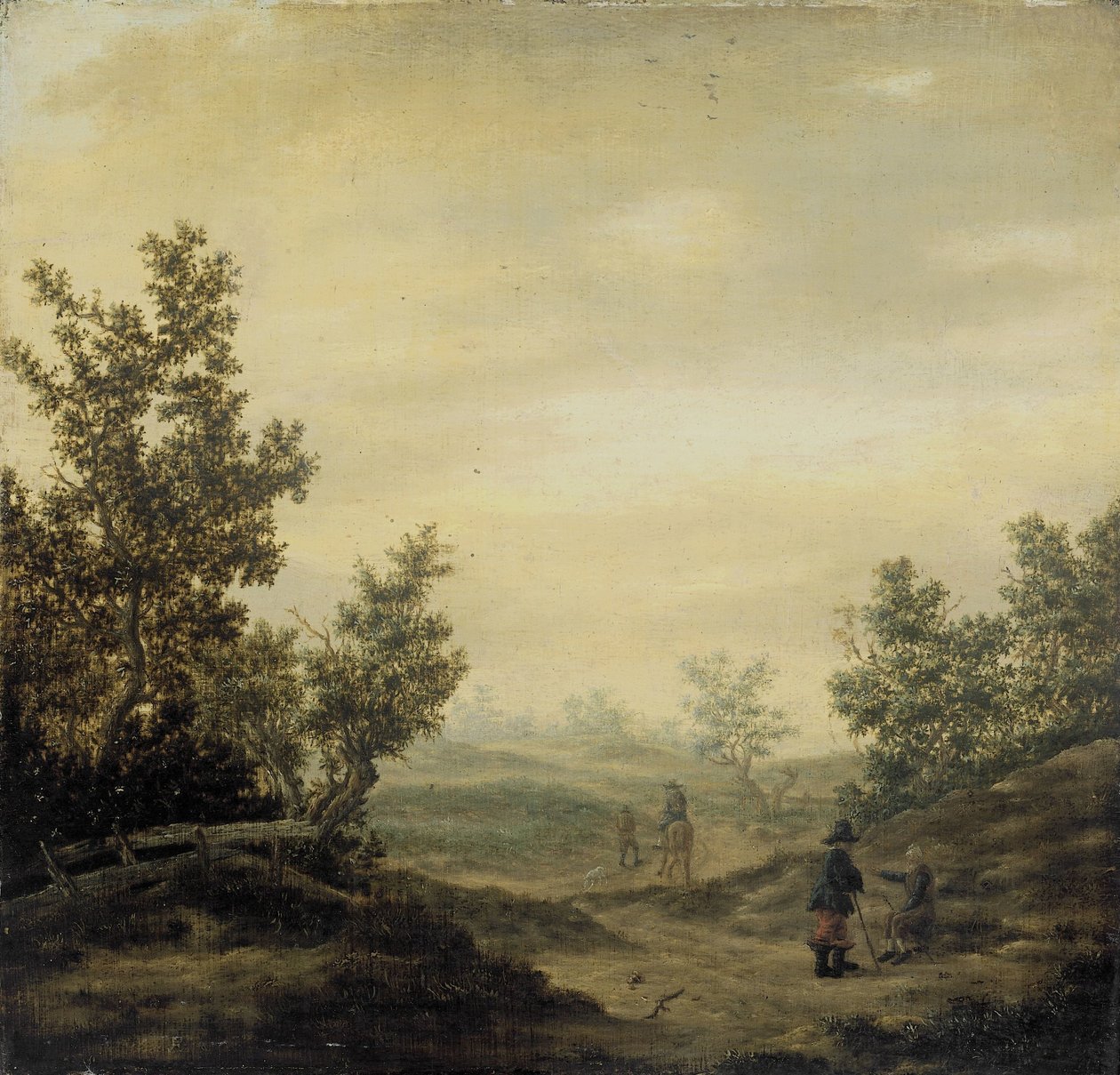 Vej i klitterne af Claes van Beresteyn (attributed to)