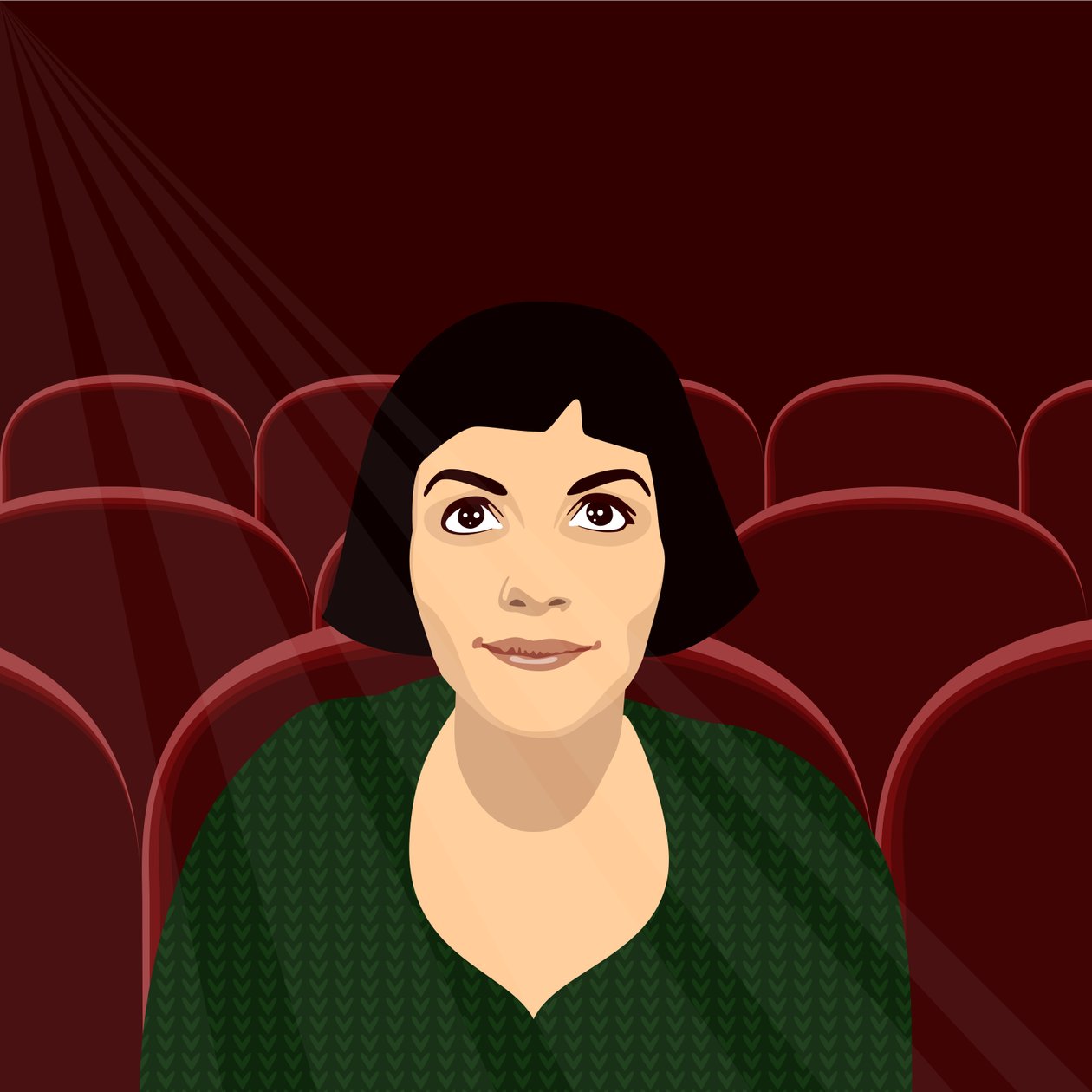 Amelie på Flix af Claire Huntley