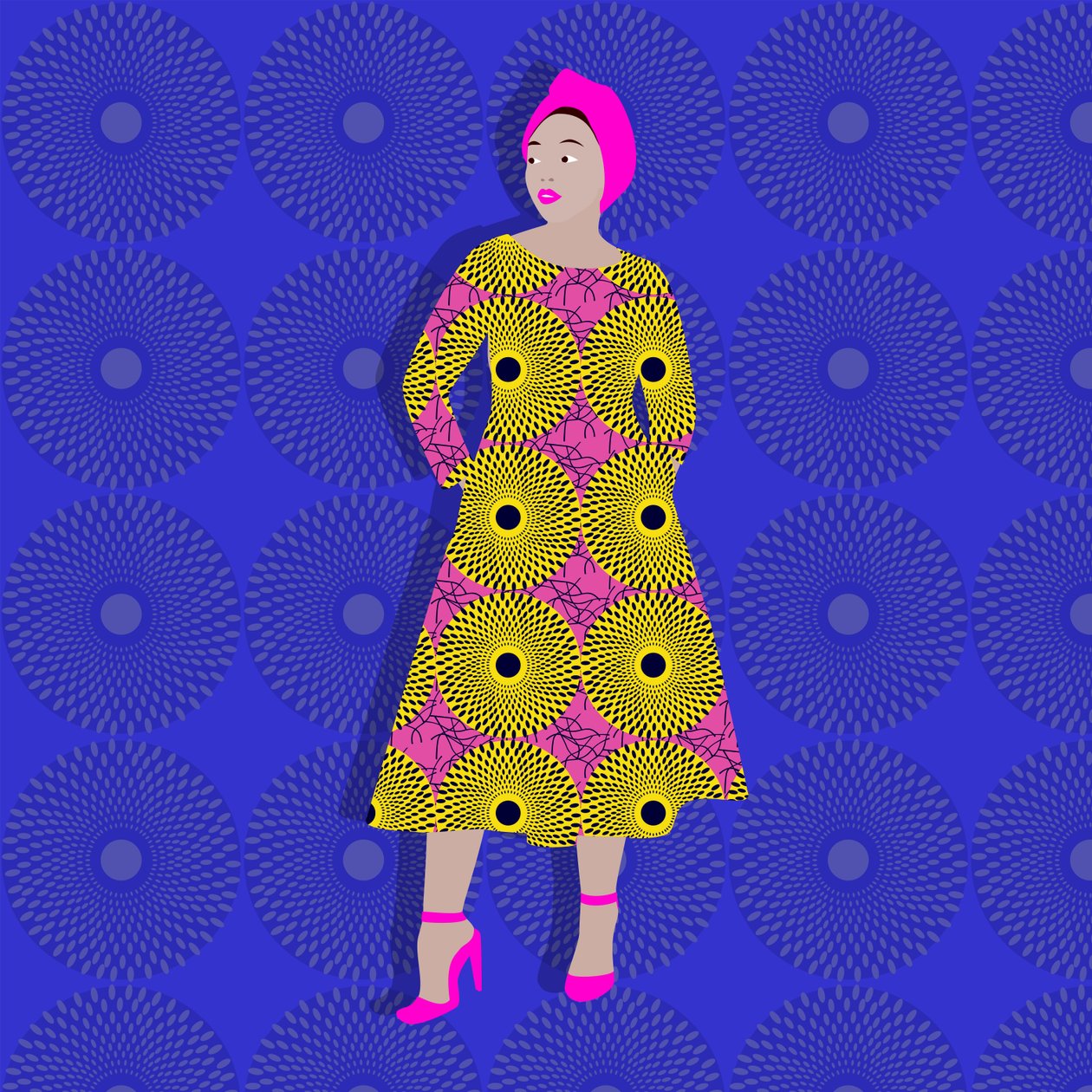 Ankara Wow af Claire Huntley