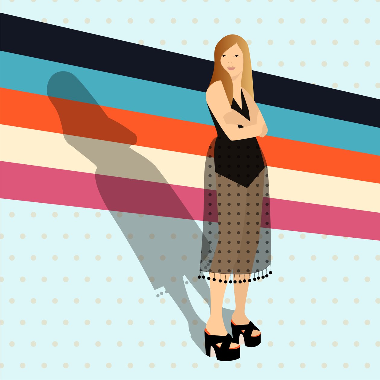 Mode striber af Claire Huntley