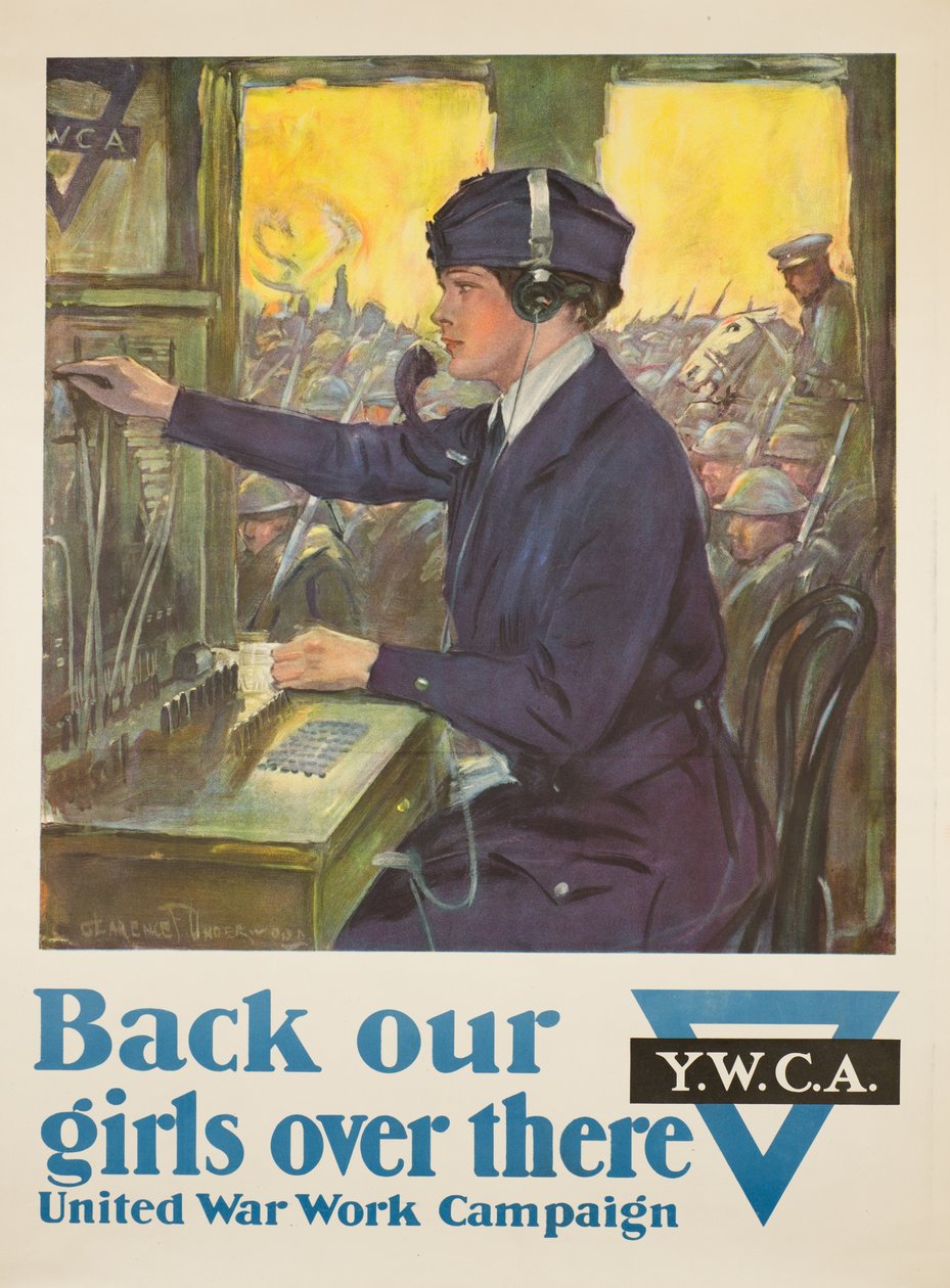 Ryg vores piger derovre, 1918 af Clarence F. Underwood
