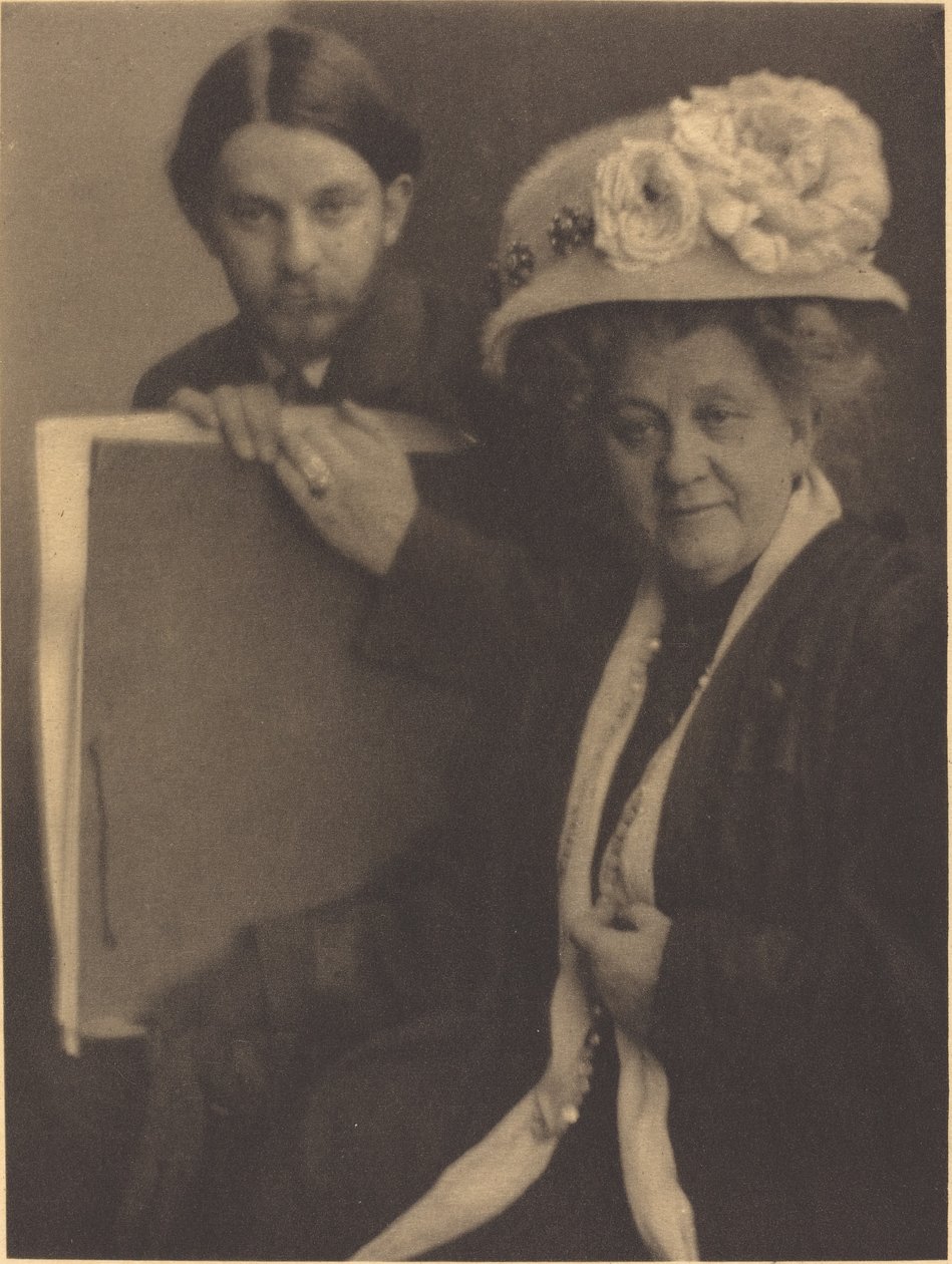 Alvin Langdon Coburn og hans mor af Clarence H. White