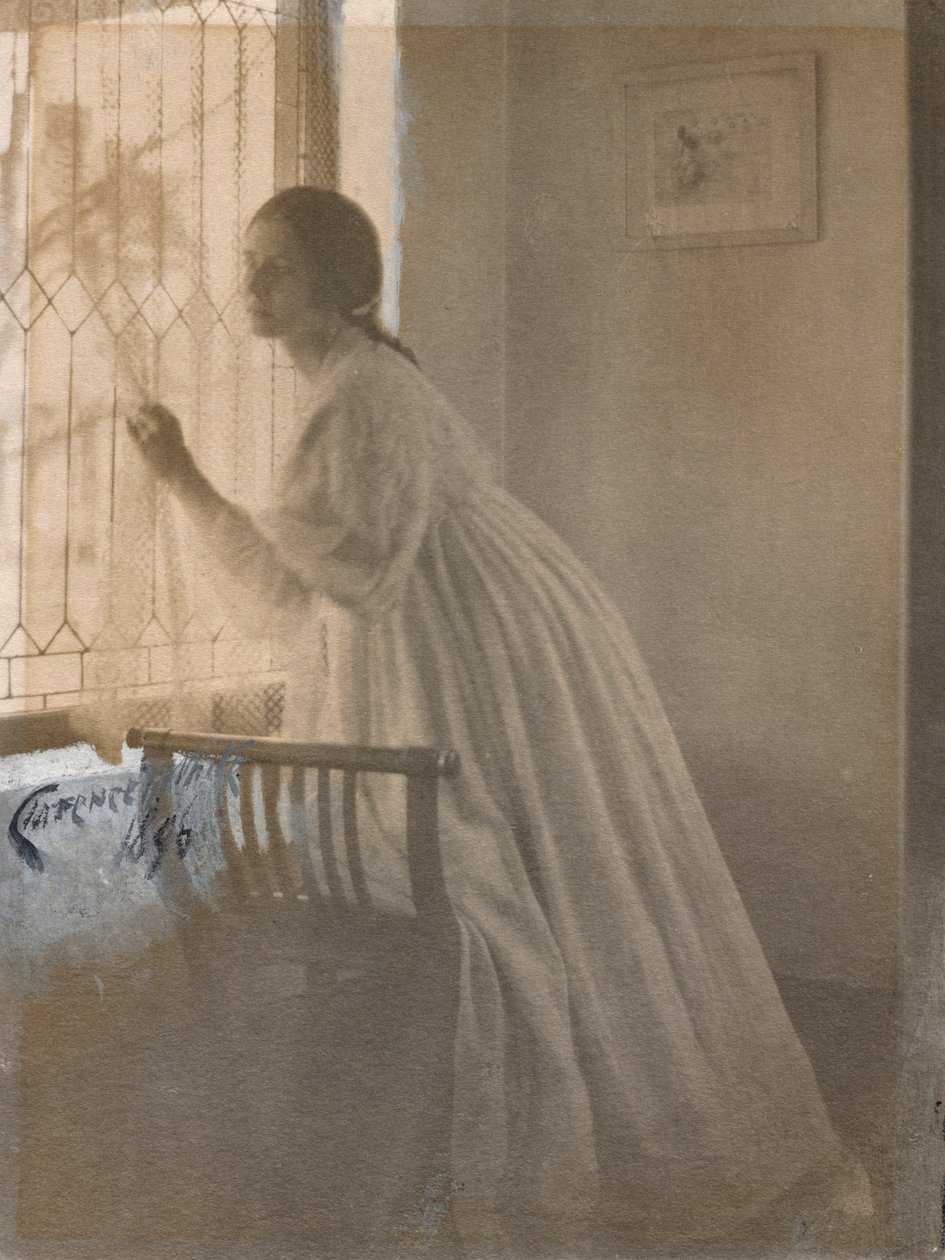 Ved vinduet, 1896. af Clarence H. White