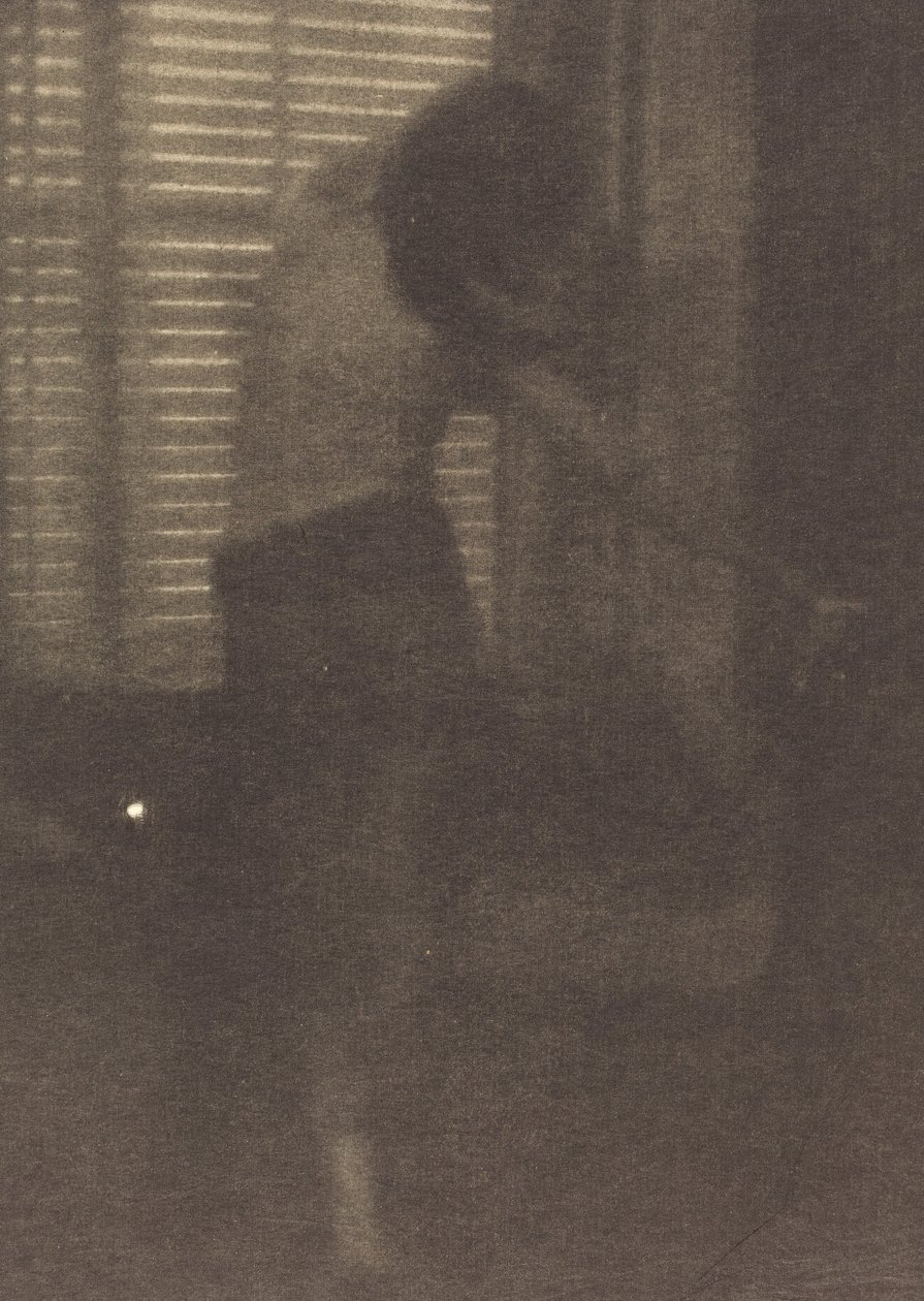 Model i New York Studio af Clarence H. White