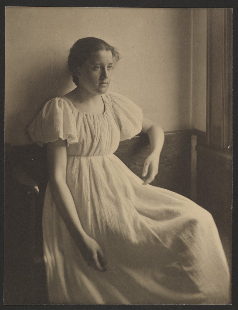Den hvide kjole af Clarence H. White