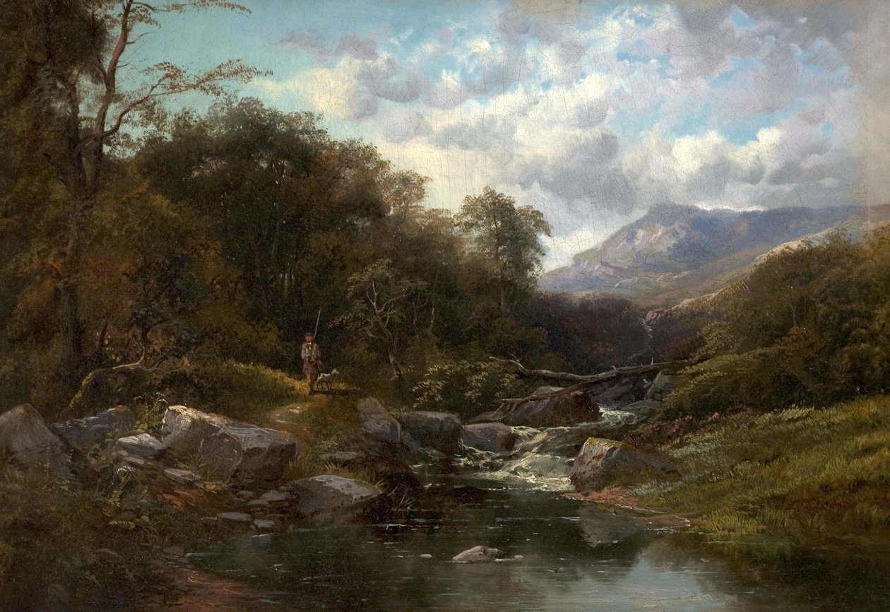 En Bjergstrøm af Clarence Roe