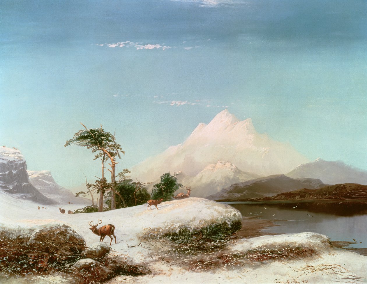Det skotske højland, 1873 af Clarence Roe